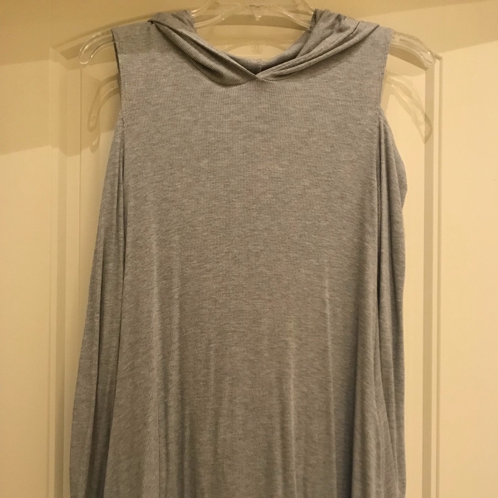 Elan hooded tunic dress with pockets